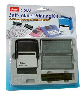 Shiny D-I-Y Set  S800 Self Inking Printing KIT
